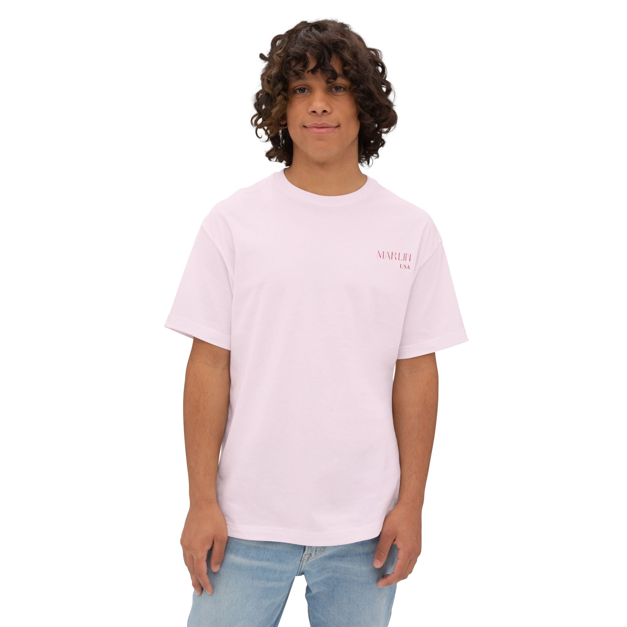 Boxy White T-Shirt - Marlin Luxe 