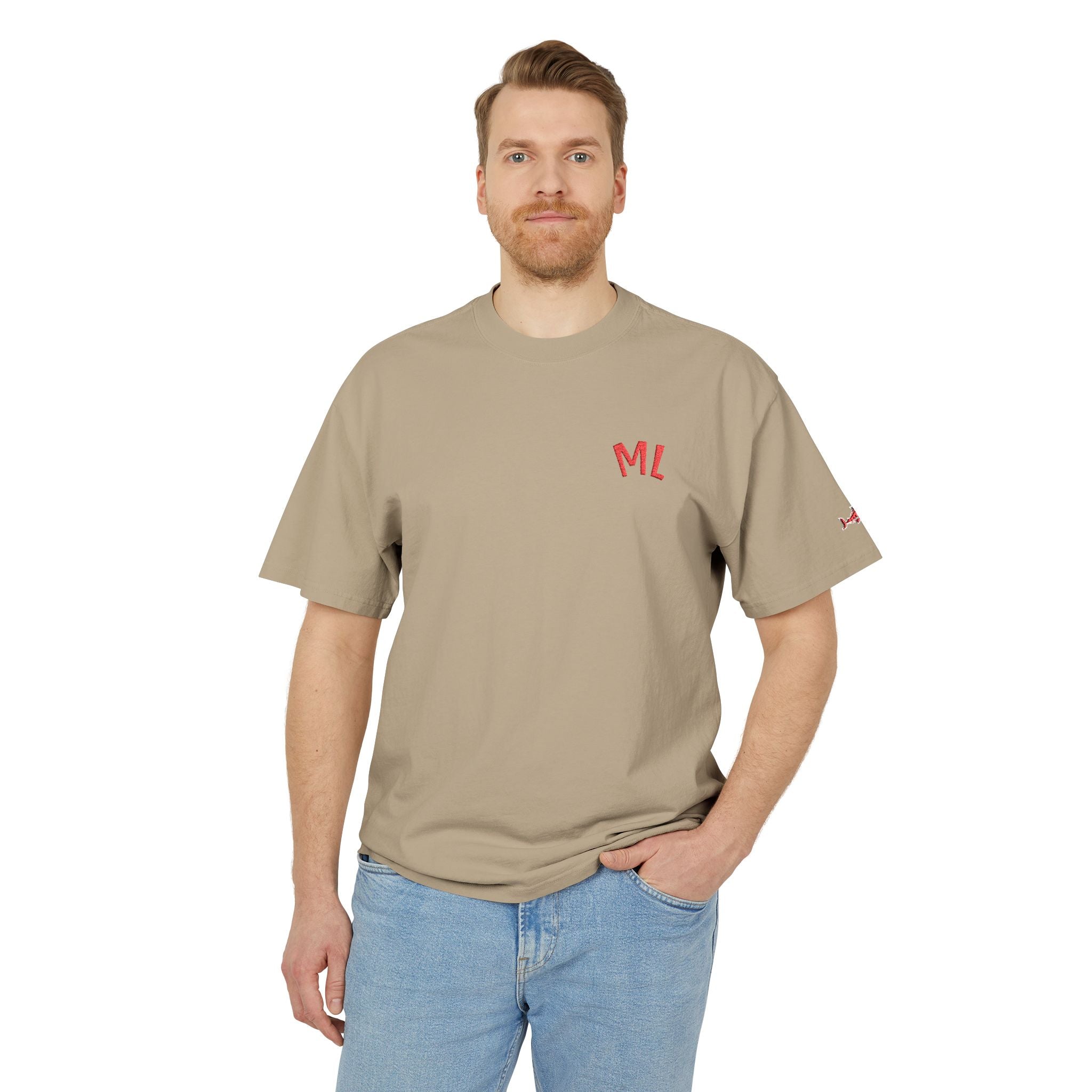 Carded cotton Short Sleeve Shirt - Marlin Luxe 