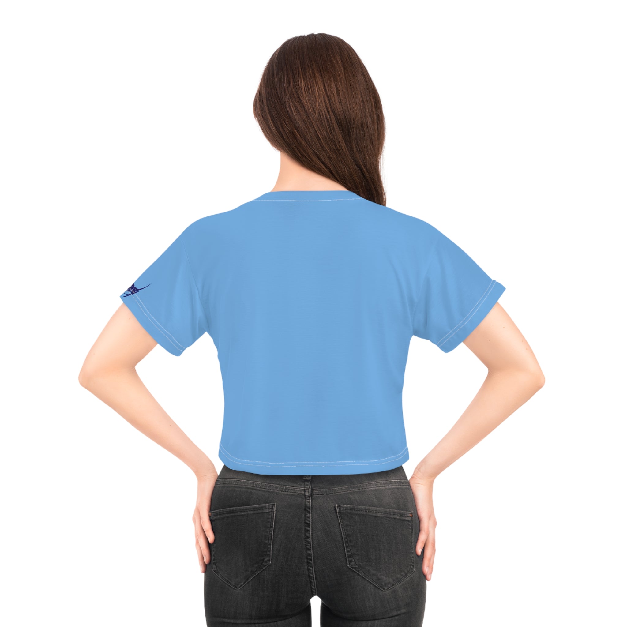 Classic Crop Tee - Marlin Luxe