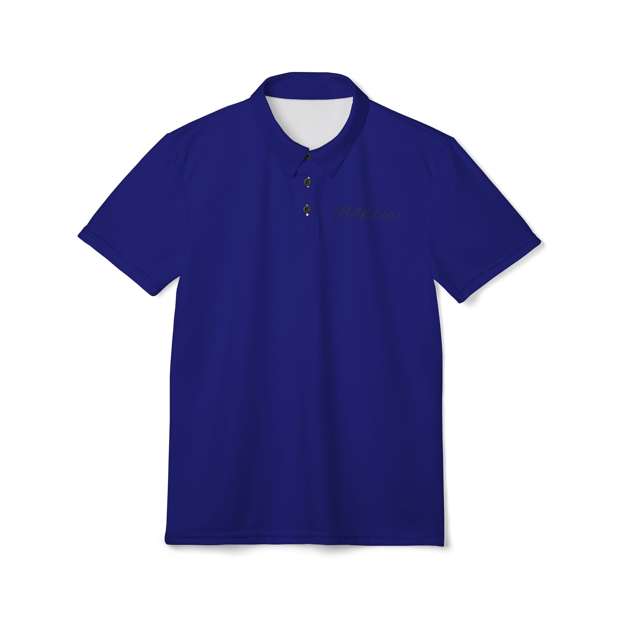 Classic Solid Polo Shirt - Marlin Luxe 