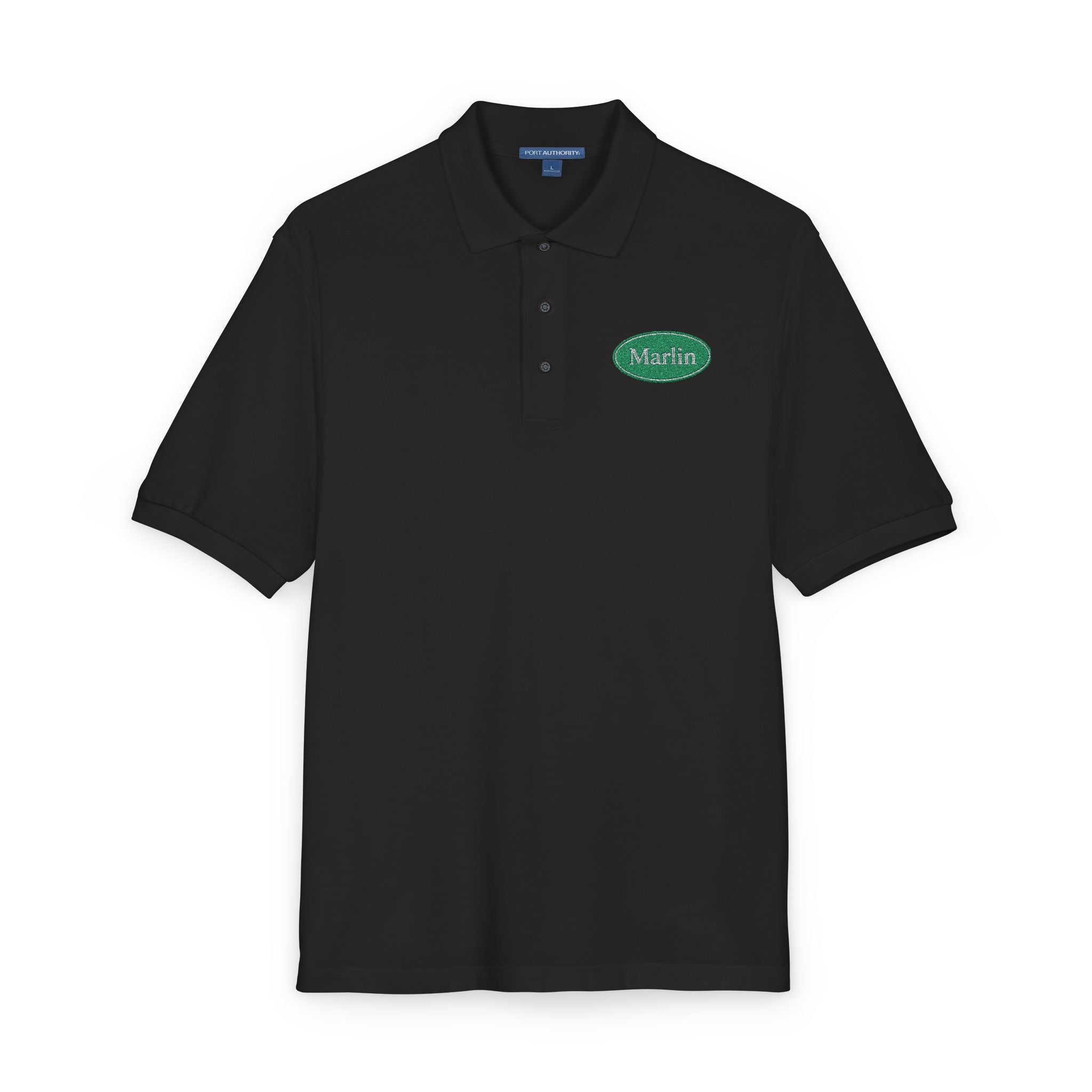 Cotton Pique Polo Shirt - Marlin Luxe 