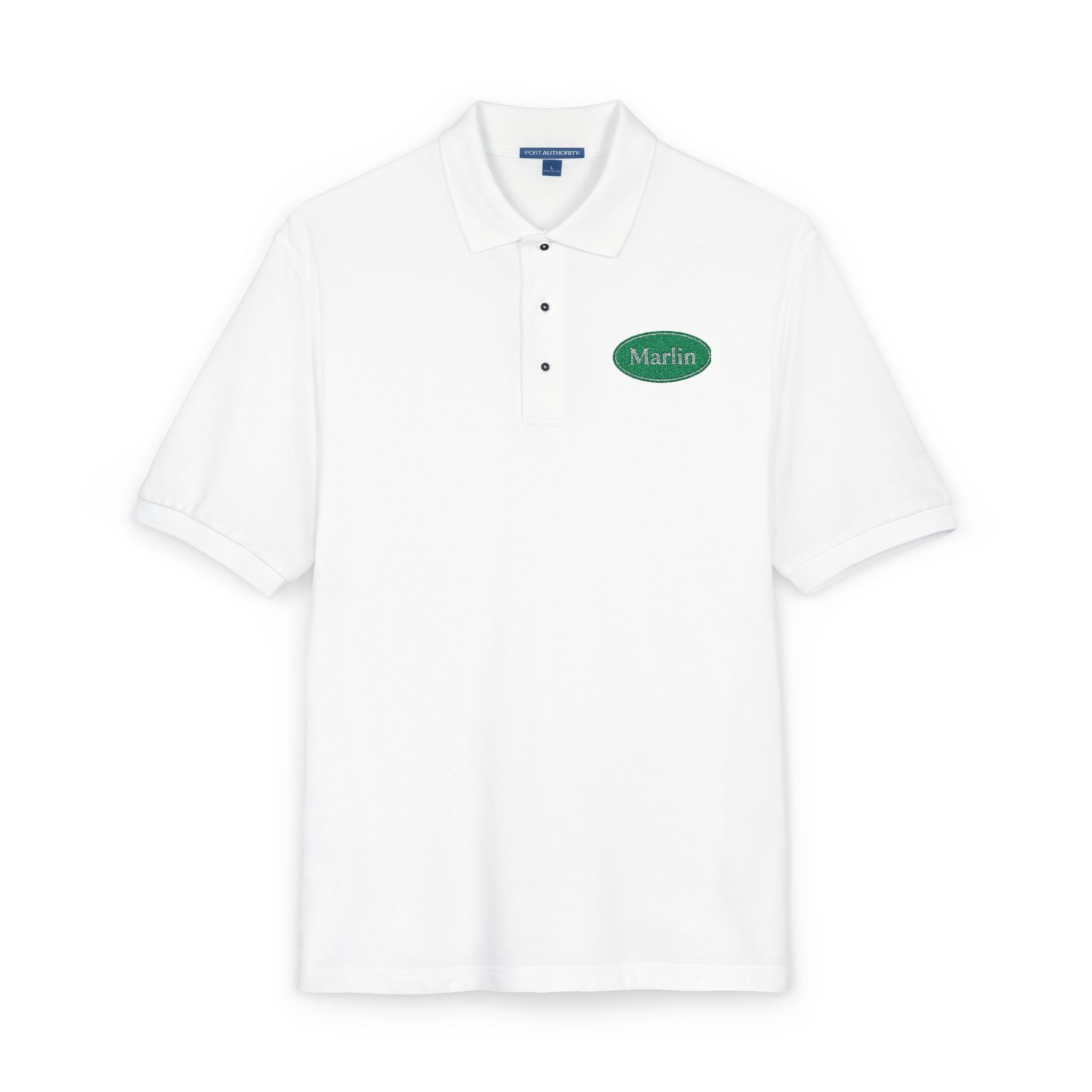 Cotton Pique Polo Shirt - Marlin Luxe 