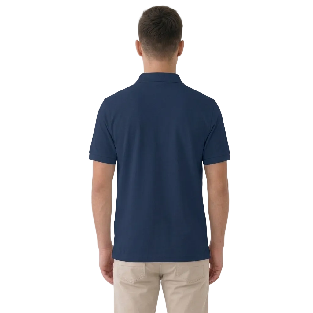 Cotton Pique Polo Shirt - Marlin Luxe 