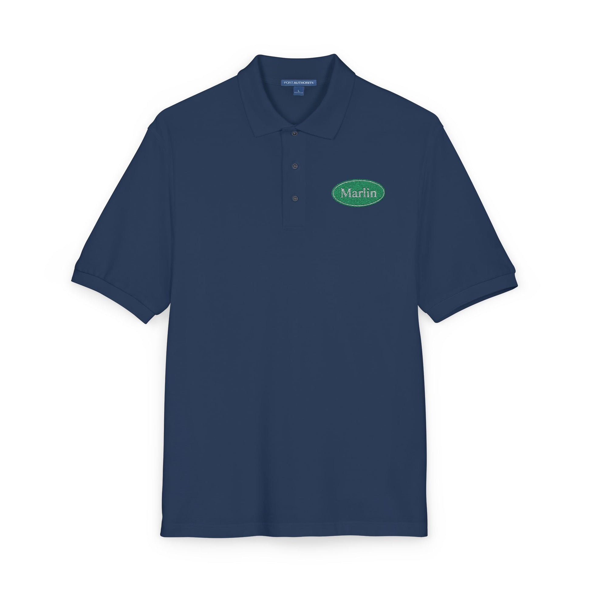 Cotton Pique Polo Shirt - Marlin Luxe 