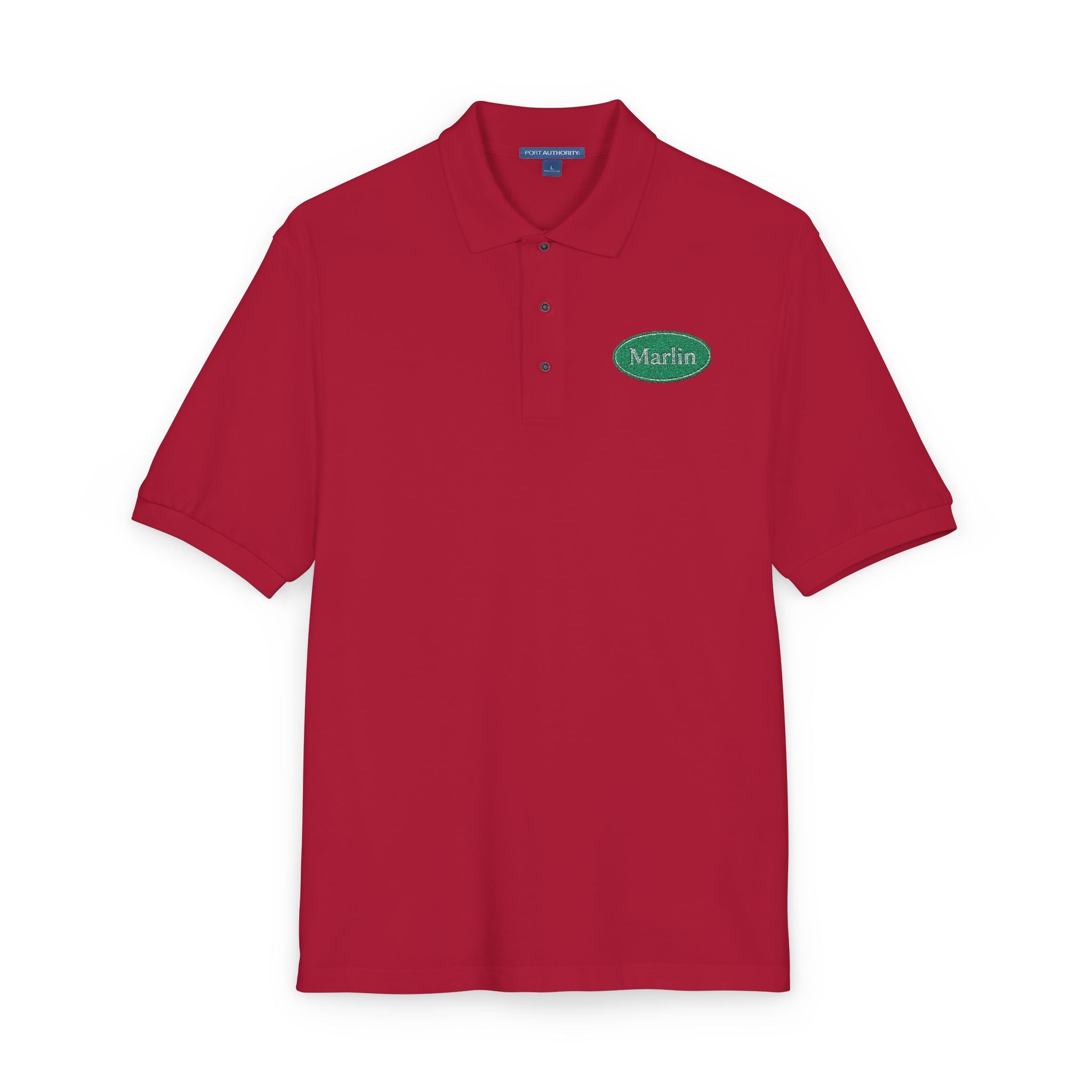 Cotton Pique Polo Shirt - Marlin Luxe 