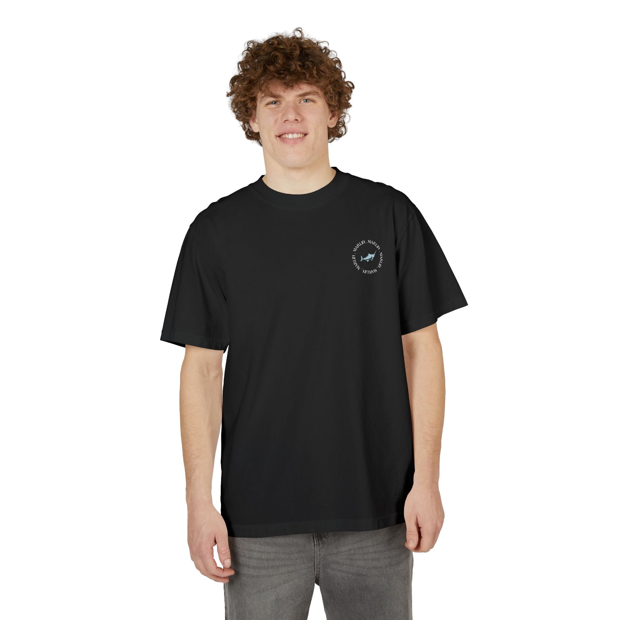 Garment dyed cotton T-Shirt - Marlin Luxe 