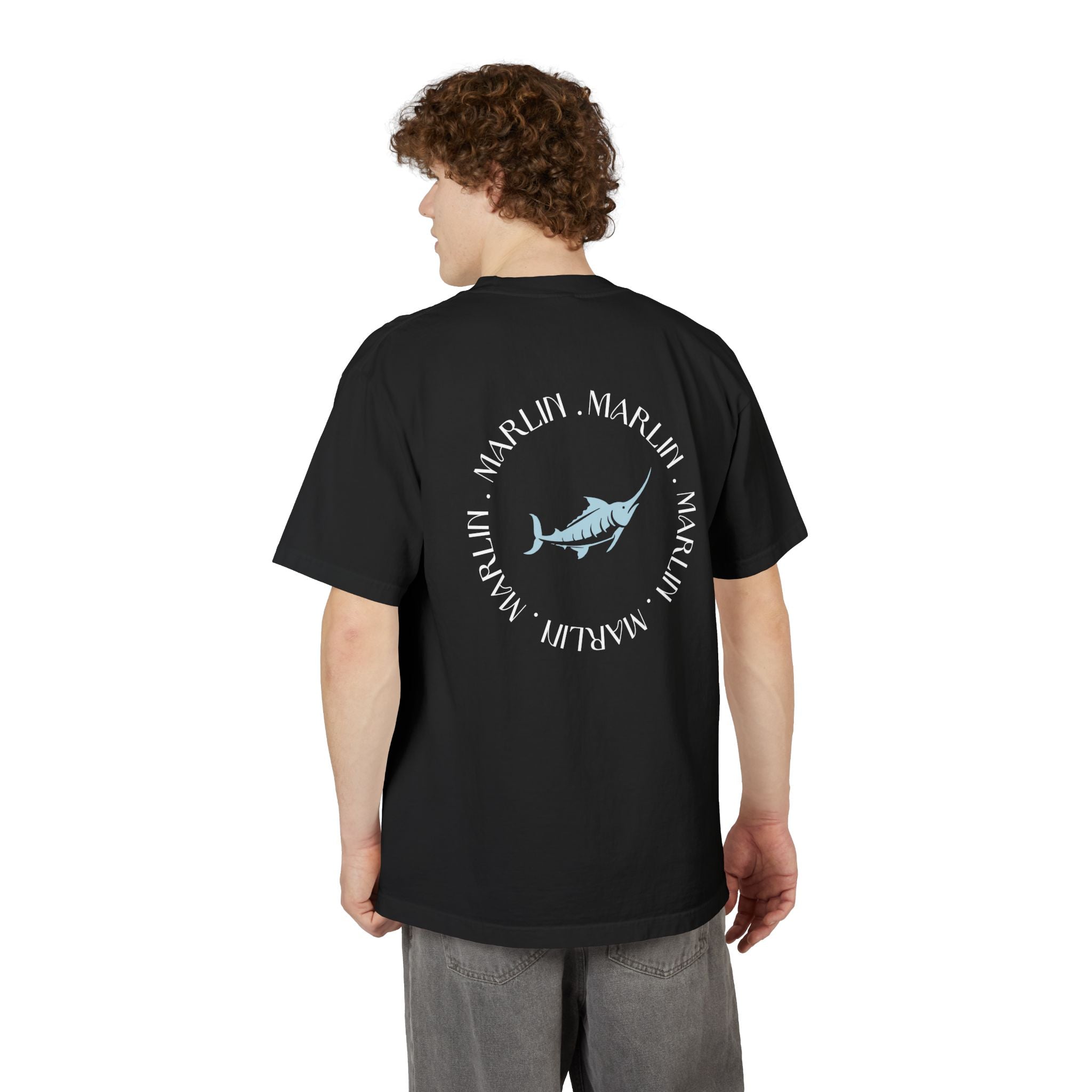 Garment dyed cotton T-Shirt - Marlin Luxe 