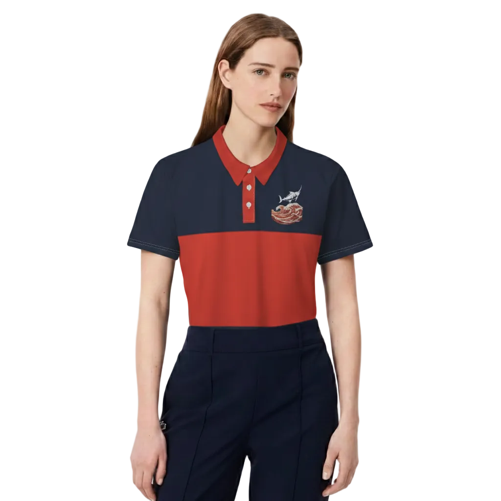Grilled Steak Polo Shirt - Marlin Luxe 