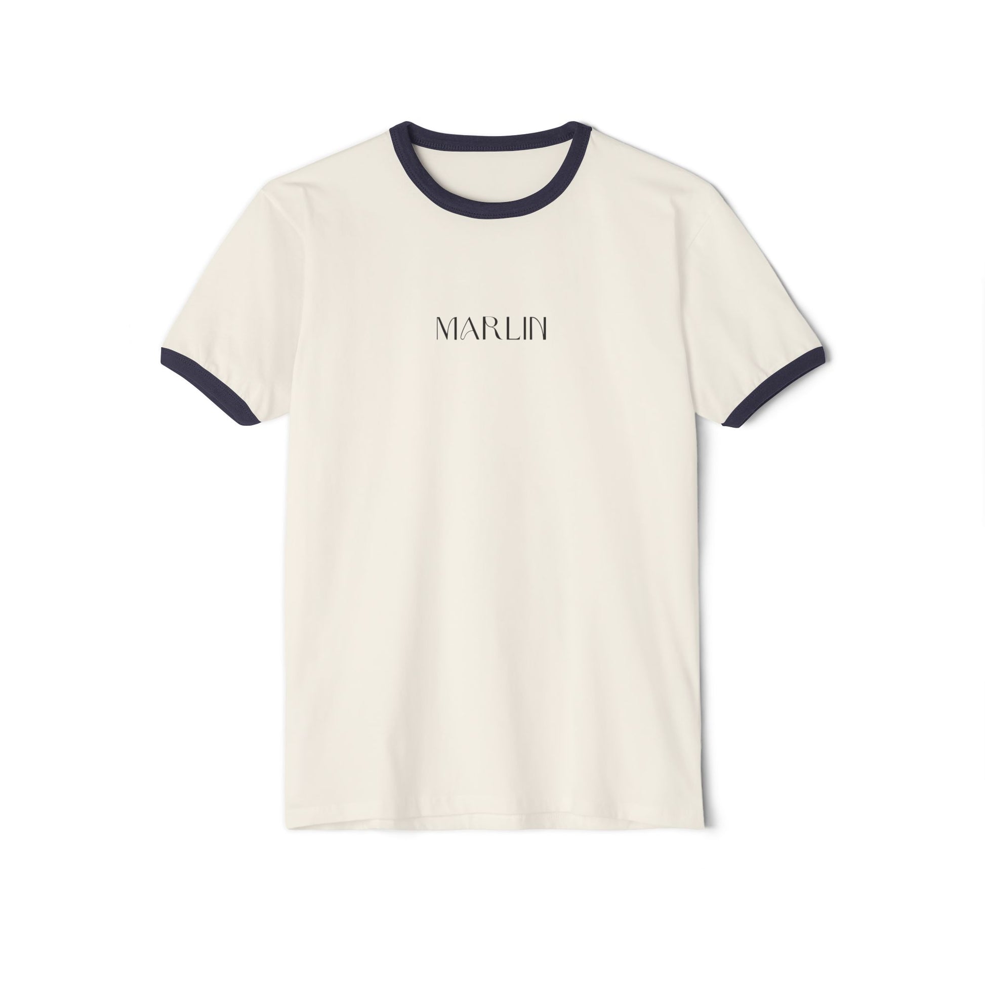 Ring-spun cotton Ringer T-Shirt - Marlin Luxe 