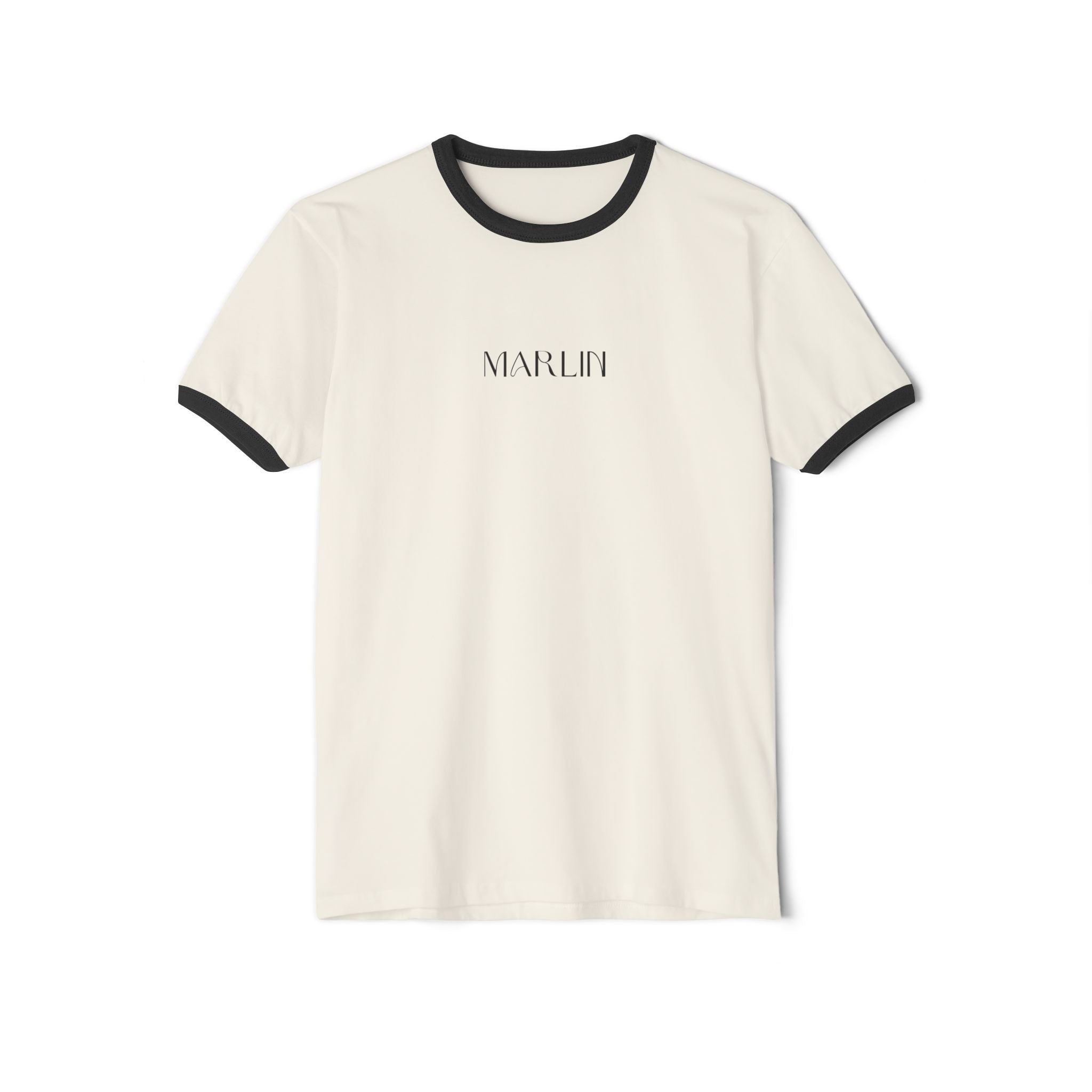 Ring-spun cotton Ringer T-Shirt - Marlin Luxe 
